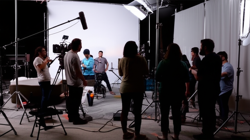 Behind the scenes