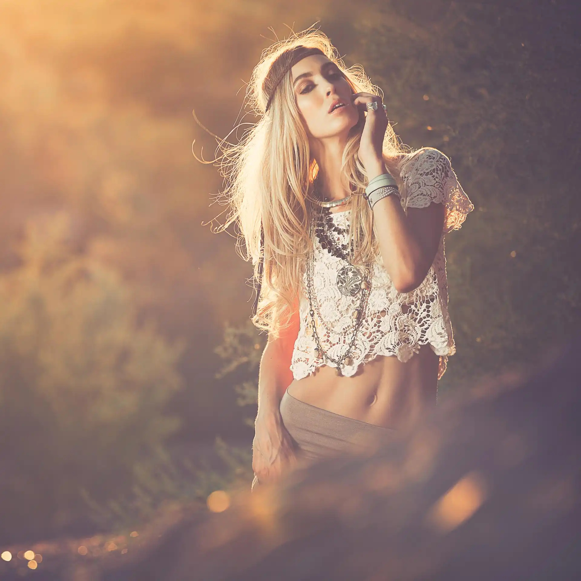 Fashion photography headshot